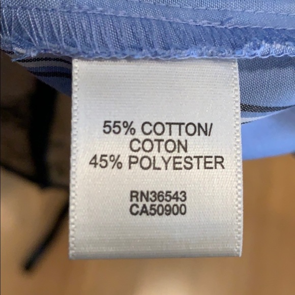 Van Heusen light blue striped top - Picture 6 of 6